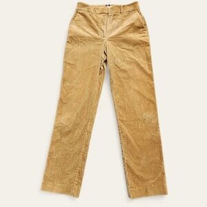 Boden Kew Corduroy Pants Camel Tapered Ankle Length Women’s 8L RO431